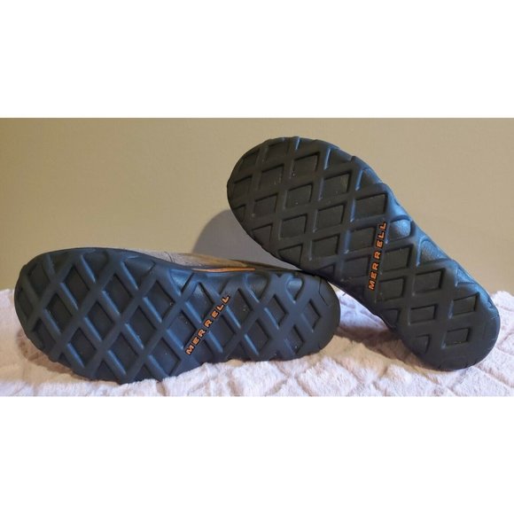 Junior's Moc Gunsmoke Merrell Slip-Ons, Size 3 - Picture 6 of 6